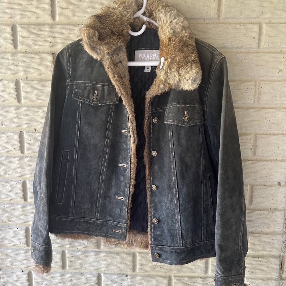WILSONS LEATHER Fur jacket